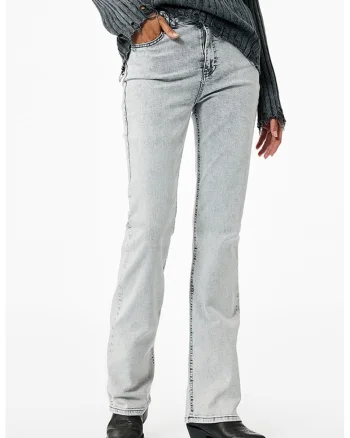 Blugi slim-fit Victoria, Gri deschis