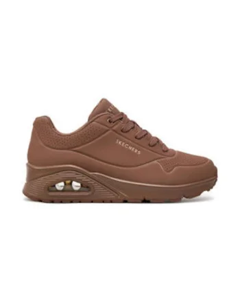 Tenisi dama  Uno Stand On Air, piele ecologica, maro,
