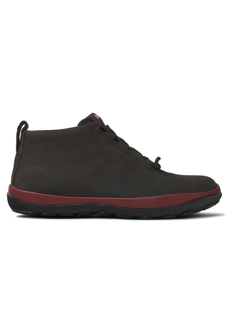 Pantofi sport impermeabili de piele Peu Pista GM 943, Rosu/Gri inchis