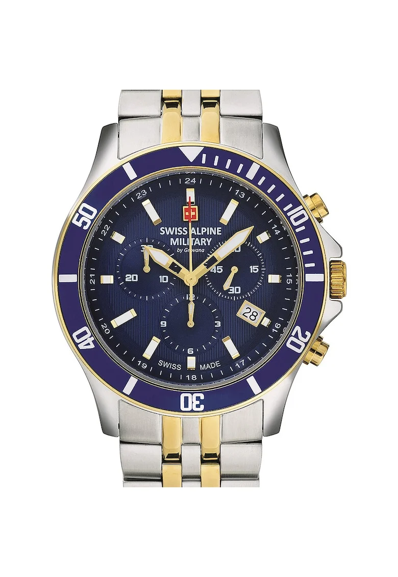Ceas barbatesc  7022.9145, Quartz, 42mm, 10ATM, Argintiu