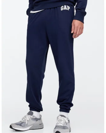 Pantaloni de trening cu talie ajustabila, Bleumarin