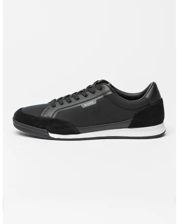 Pantofi sport din material textill Nitan, Negru