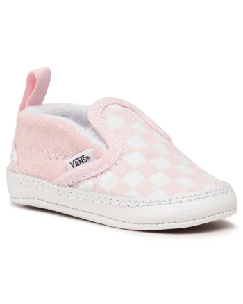 Pantofi copii,  roz, material textil, inchidere velcro