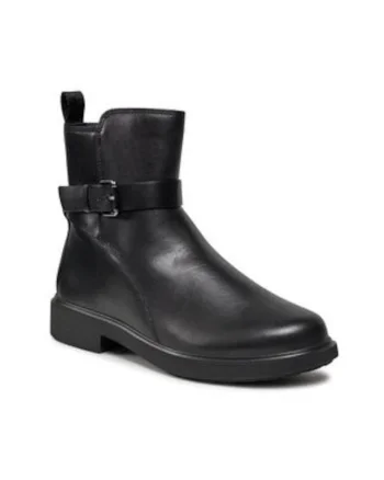Ghete dama,  303175634, piele naturala, negru