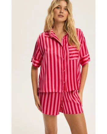 Pijama eleganta dama Roz deschis Cress, Dungi