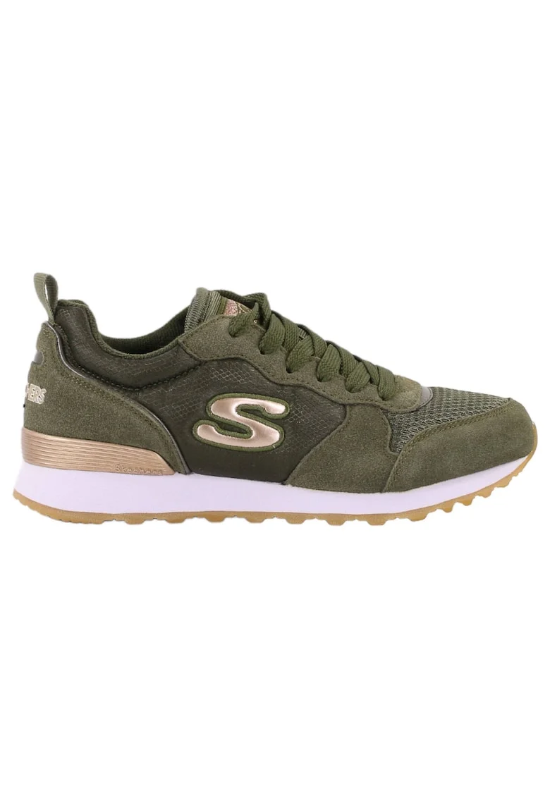 Tenisi dama RETROS-OG 85 111-OLV,  Piele naturala, Verde
