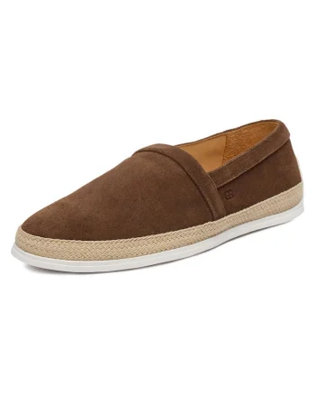 Pantofi barbati,  piele naturala, maro, varf rotund