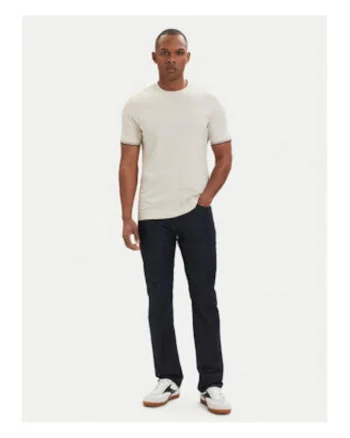 Blugi barbatesti,  bleumarin, croiala slim fit, bumbac