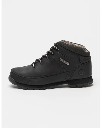 Ghete de piele Euro Sprint, Negru