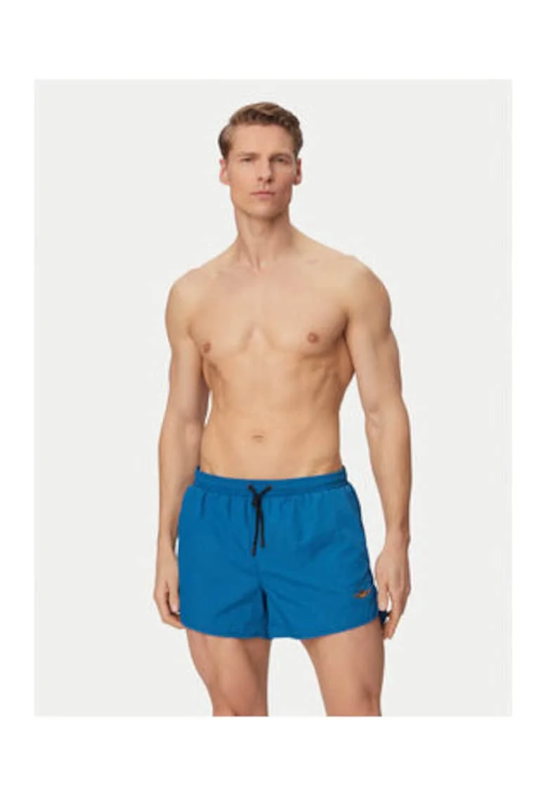Pantaloni scurti de baie barbati,  albastru, uscare rapida, poliamida
