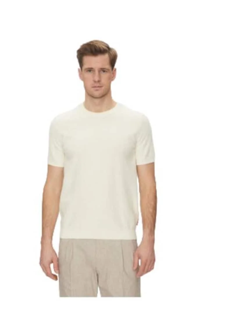 Tricou pentru barbati Joop Jeans, bej, sintetic,