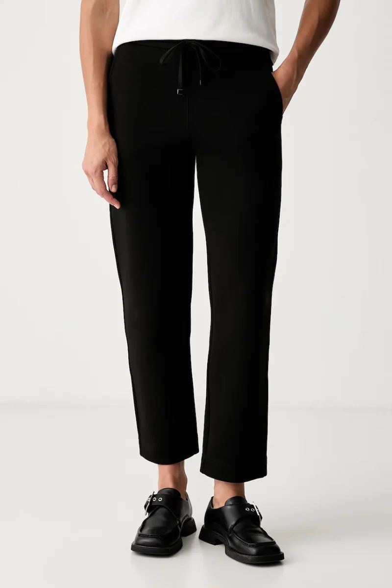 MM by Max Mara pantaloni de trening pentru femei cu bumbac MMLZINNIA
