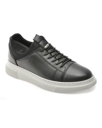 Pantofi GRYXX negri, BS3810, din piele naturala
