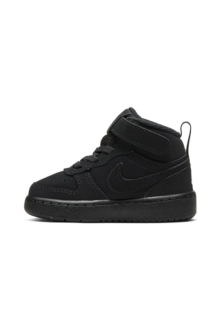 Pantofi sport cu velcro Court Borough, Negru