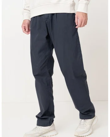Pantaloni drepti cu buzunare laterale, Albastru ultramarin