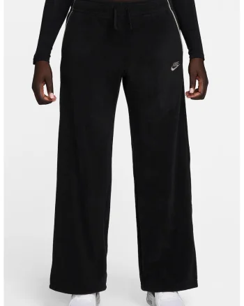 Pantaloni din fleece pentru alergare Sportwear, Negru/Gri