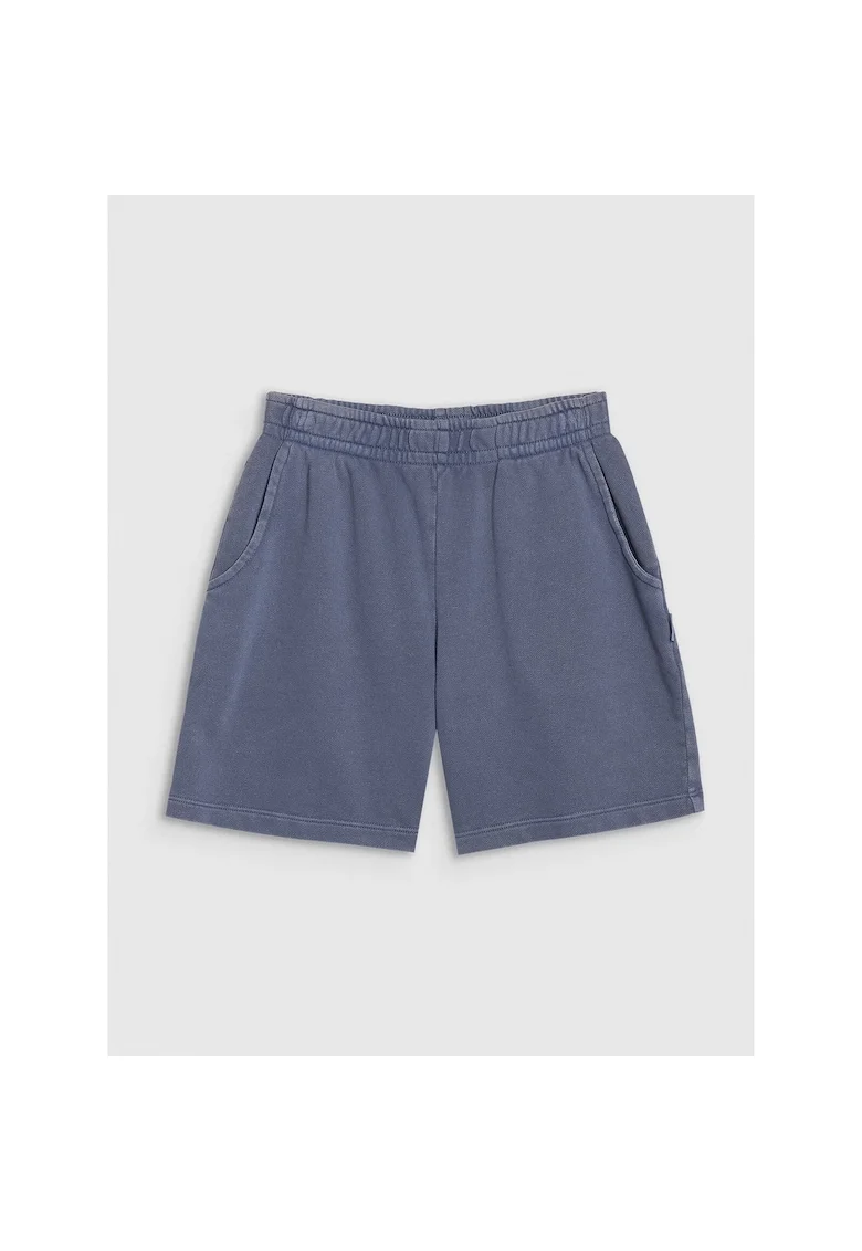 Pantaloni scurti copii,  bumbac, confortabili, bleumarin, fara captuseala