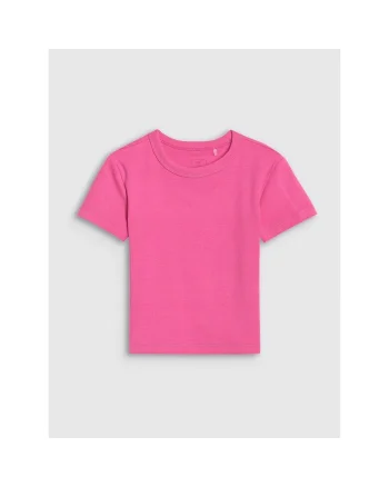 Tricou fete JWSS25TTSHF1852-54S, 4F, Bumbac, Roz