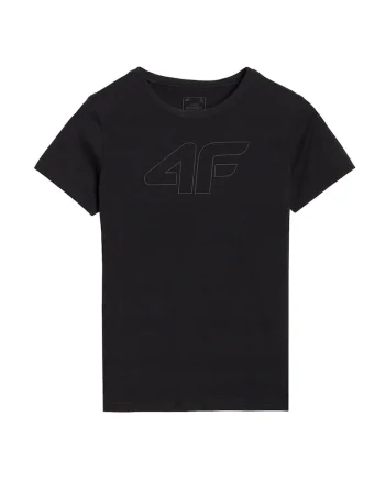 Tricou dama WMM00TTSHF2674-20S, 4F, Bumbac, Negru