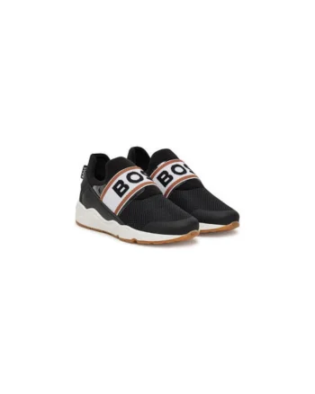 Pantofi baieti 304696138,  Textil, Negru