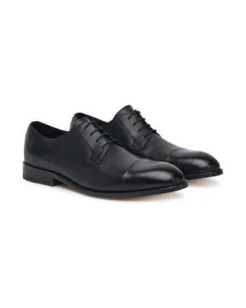 Pantofi barbatesti,  piele naturala, negru, eleganti