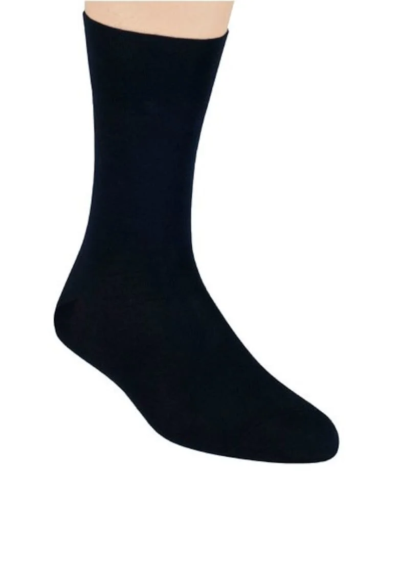 Sosete subtiri pentru pantofi  S107, Negru