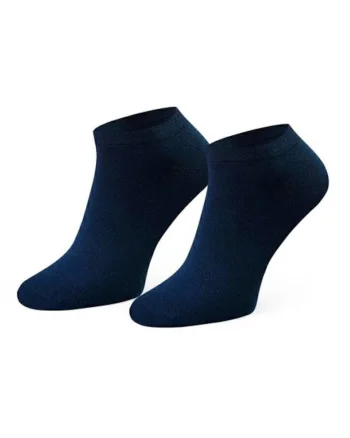 Sosete scurte bumbac  S045, Visiniu