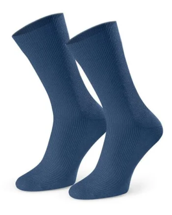 Sosete fara presiune raiate  S018, Jeans