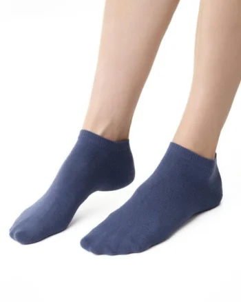 Sosete bumbac scurte  S052, Jeans