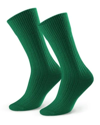 Sosete lana raiate de barbati  S093, Verde