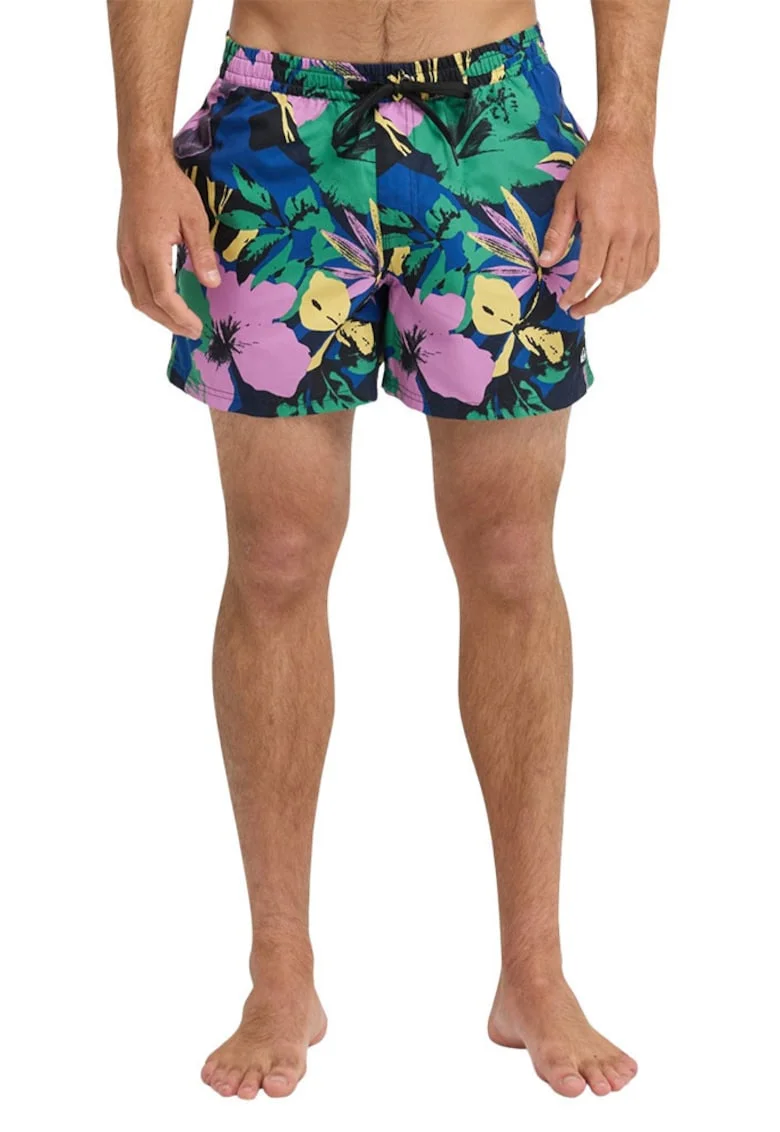 Pantaloni scurti de baie cu model floral Volley Everyday