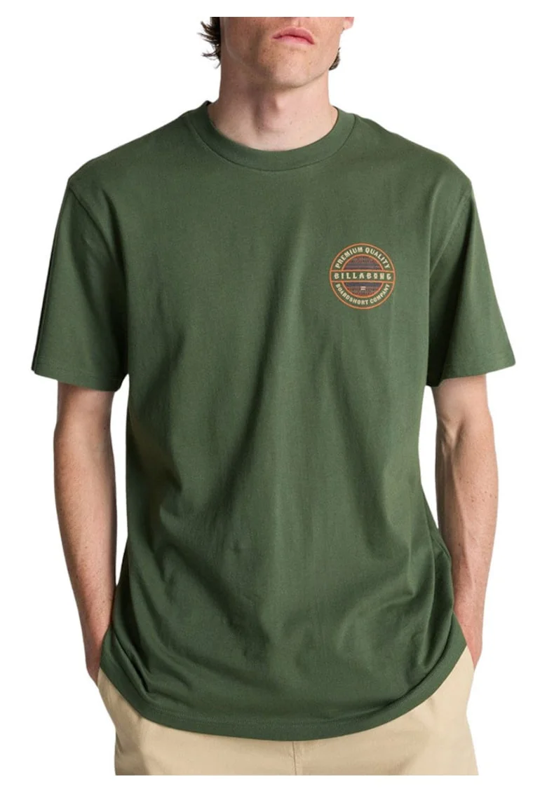 Tricou din bumbac cu logo la spaten Rotor Hunter