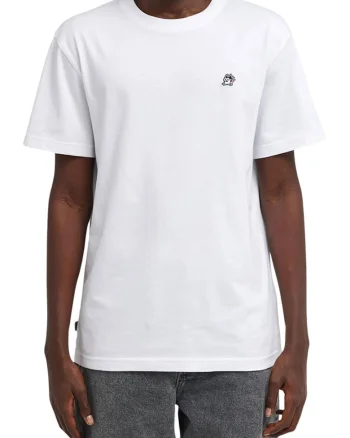 Tricou regular fit cu imprimeu logo si grafic la spate
