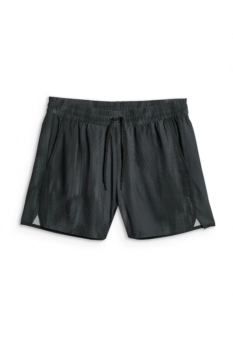 PANTALONI SCURTI DE PLAJA BARBATI  26UBDSM166-20, Negru