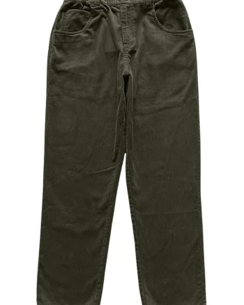 Pantaloni cu croiala lejera si talie elastica