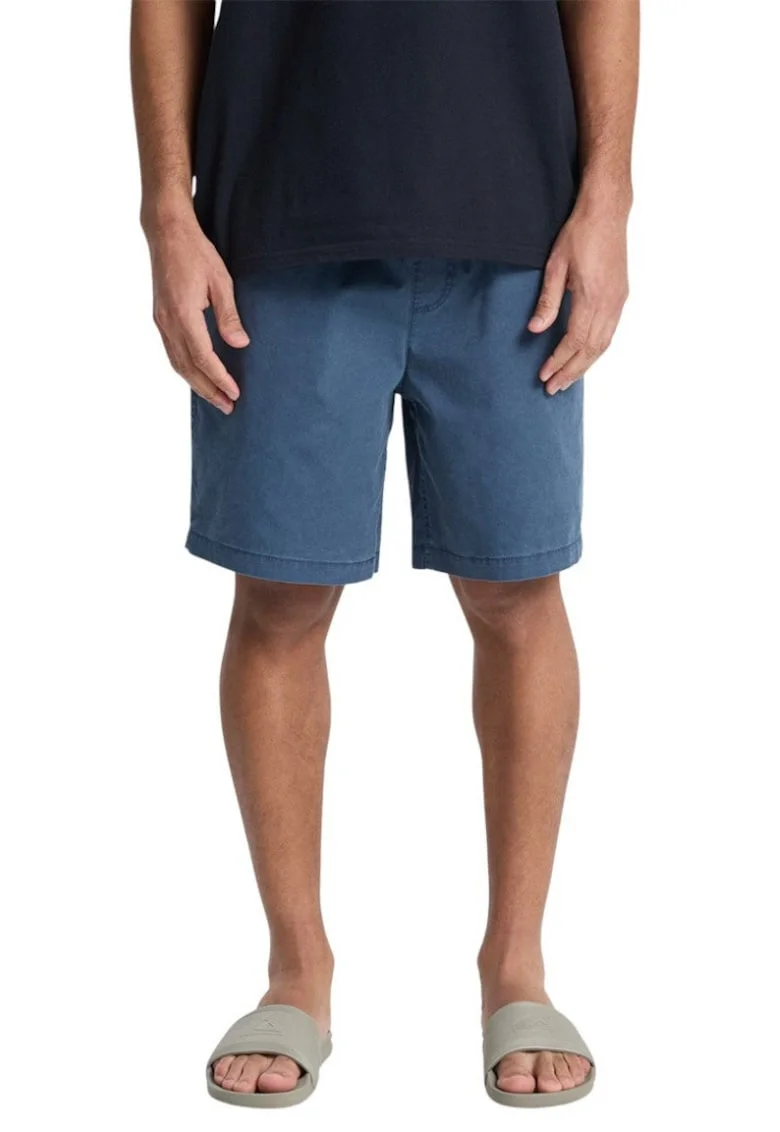 Pantaloni scurti relaxed fit cu snur de ajustare in talue Taxer