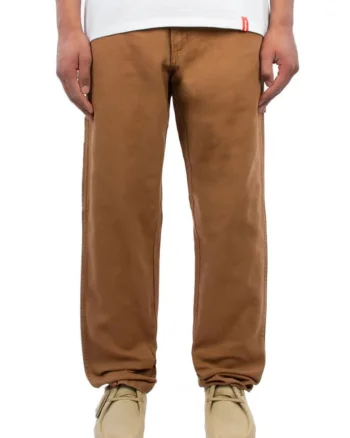 Pantaloni de trening din bumbac cu buzunare