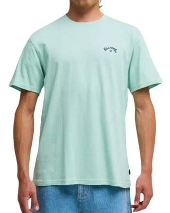 Tricou cu imprimeu logo la spate Arch Wave
