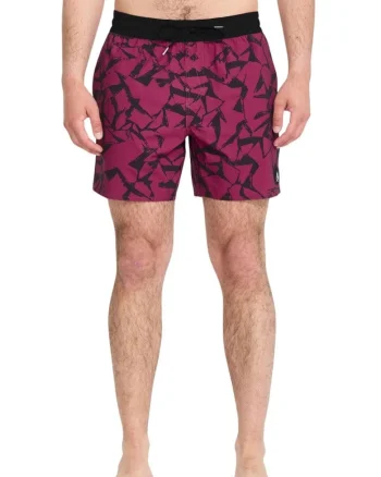 Pantaloni scurti pentru baie cu imprimeu Lido