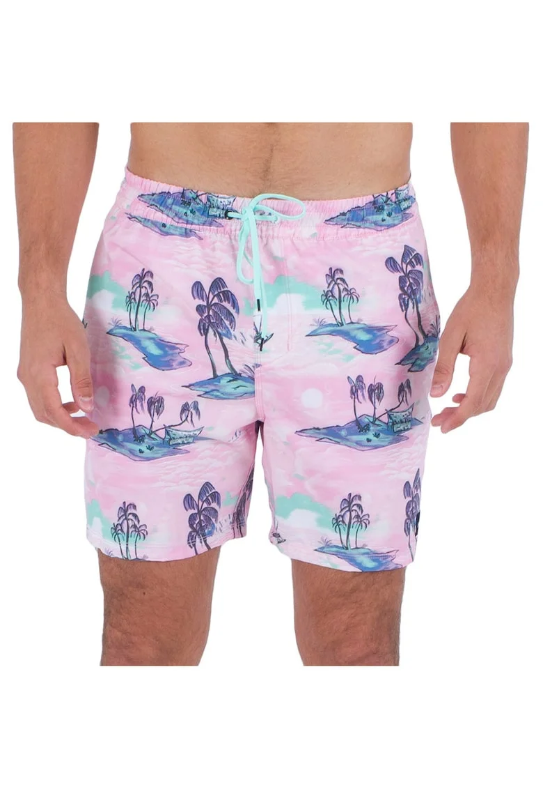 Pantaloni scurti de baie cu imprimeu grafic Cannonball Volley