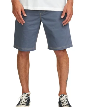Pantaloni scurti de bumbac cu talie elastica