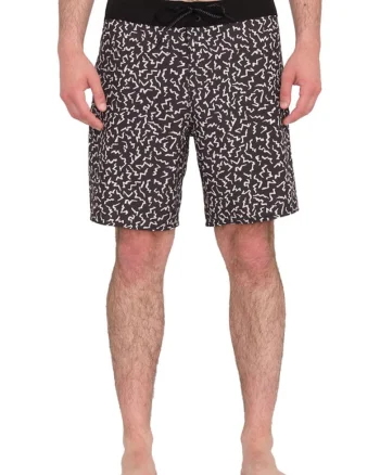 Pantaloni scurti de baie cu model animal print