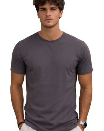 Tricou uni din bumbac