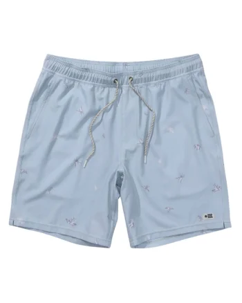 Pantaloni scurti de baie cu detalii palmieri