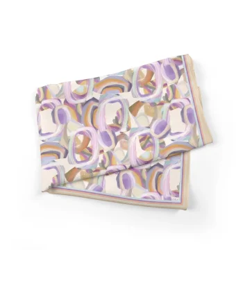 Esarfa cu abstract elegant 140x140cm