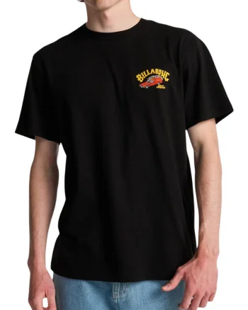 Tricou la baza gatului cu imprimeu grafic pe spate