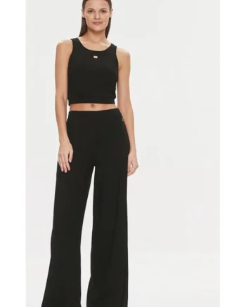 Pantaloni dama,  539740, Negru, Viscoza