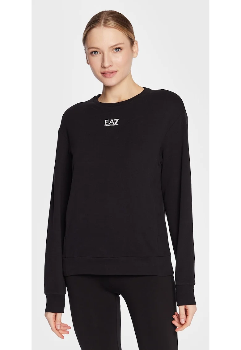 Bluza dama,  Emporio Armani, Bumbac, 302475919, Negru