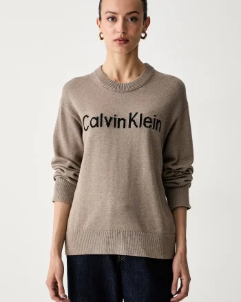 Calvin Klein Jeans pulover pentru femei din bumbac