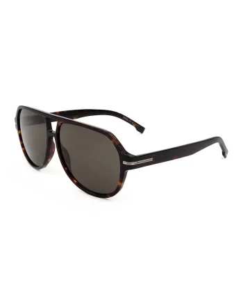 Ochelari de soare aviator, Negru/Maro